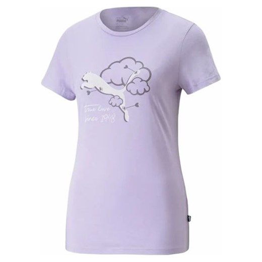 Koszulka damska Graphics Valentine Tee Puma ze sklepu SPORT-SHOP.pl w kategorii Bluzki damskie - zdjęcie 157496290