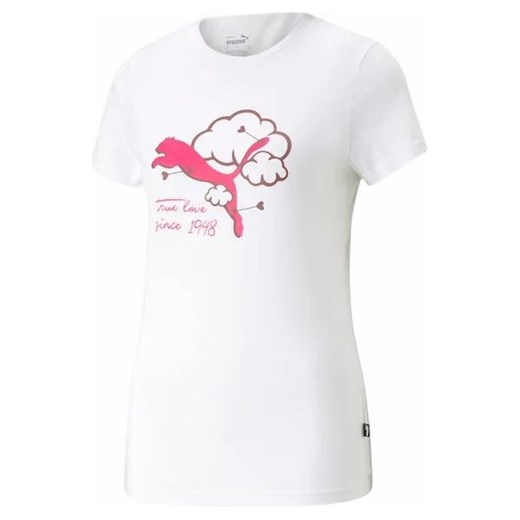 Koszulka damska Graphics Valentine Tee Puma ze sklepu SPORT-SHOP.pl w kategorii Bluzki damskie - zdjęcie 157496563