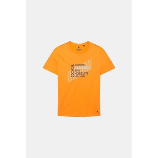 OKLAHOMA JEANS T-shirt - Pomarańczowy - Mężczyzna - 3XL(3XL) Oklahoma Jeans 3XL(3XL) Halfprice