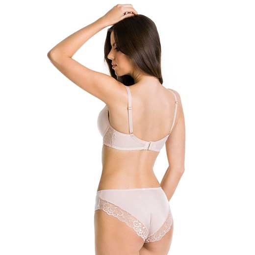 Beżowy biustonosz semi-soft Ciao 01105, Kolor beżowy, Rozmiar 100B, Mediolano Mediolano 75E Intymna