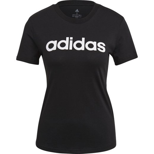 Koszulka damska Loungewear Essentials Slim Logo Tee Adidas M okazyjna cena SPORT-SHOP.pl