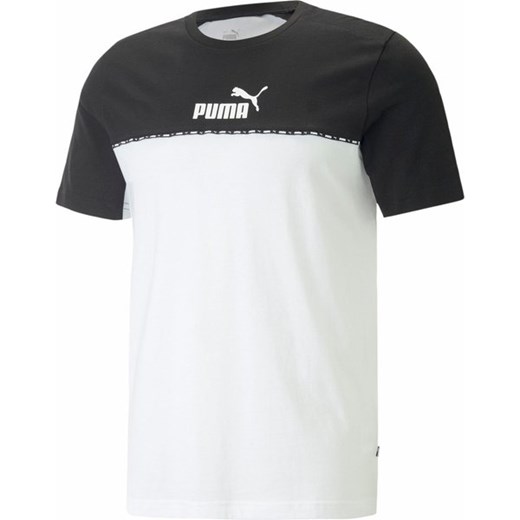Koszulka męska ESS Block x Tape Puma ze sklepu SPORT-SHOP.pl w kategorii T-shirty męskie - zdjęcie 157521281