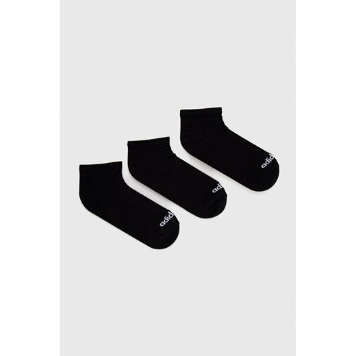 adidas skarpetki 3-pack kolor czarny IC1299 ze sklepu ANSWEAR.com w kategorii Skarpetki męskie - zdjęcie 157529112
