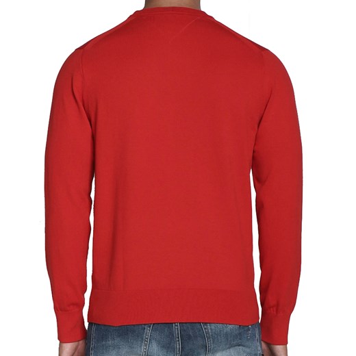 Bluza męska TOMMY HILFIGER klasyk czerwona Tommy Hilfiger S okazyjna cena DRESSU