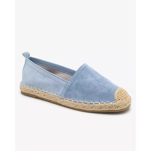 Royalfashion Niebieskie damskie espadryle Lessilla Royalfashion.pl 40 royalfashion.pl okazja