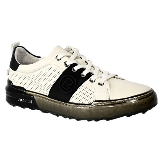 Półbuty John Doubare QA209-8L-A20 White Skóra 43 EuroButy.com.pl