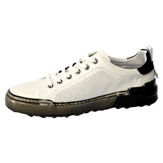 Półbuty John Doubare QA209-8L-A20 White Skóra 45 EuroButy.com.pl