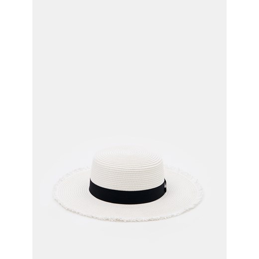 Mohito - Biały kapelusz słomkowy - Biały Mohito M/L Mohito