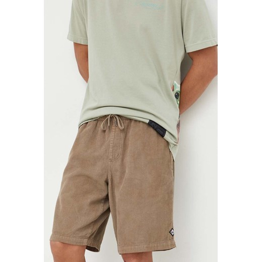 Billabong szorty męskie kolor brązowy Billabong M ANSWEAR.com