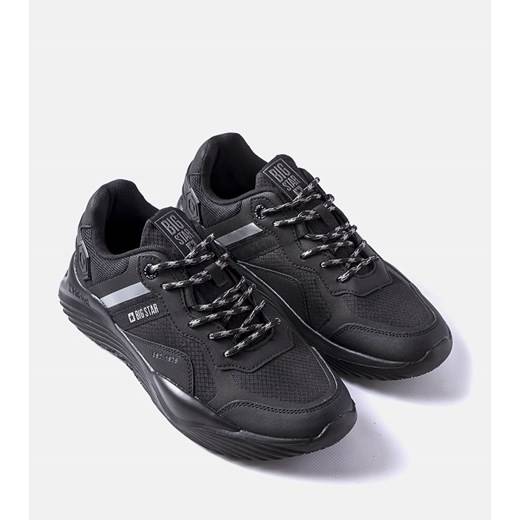 Czarne obuwie sportowe Big Star LL174150 ze sklepu gemre w kategorii Buty sportowe męskie - zdjęcie 157577853