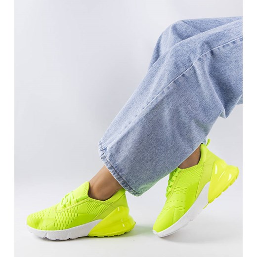 Zielone neonowe sportowe sneakersy Court Gemre 39 gemre
