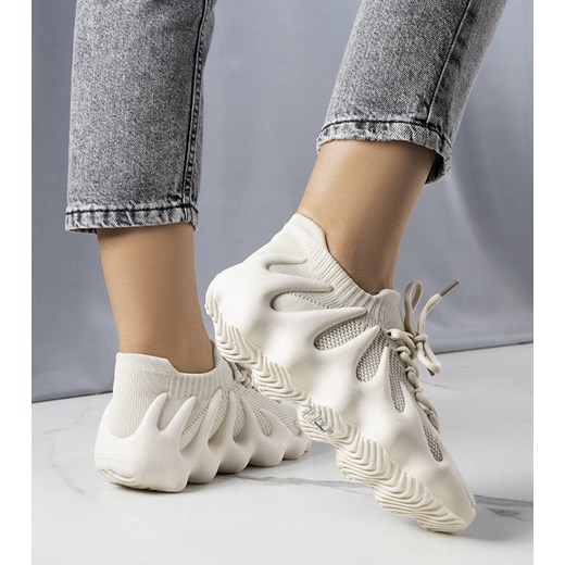 Beżowe przewiewne sneakersy Muriel Gemre 38 okazja gemre
