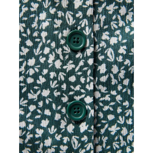 Reserved - Sukienka midi w kwiaty - Zielony Reserved XS Reserved