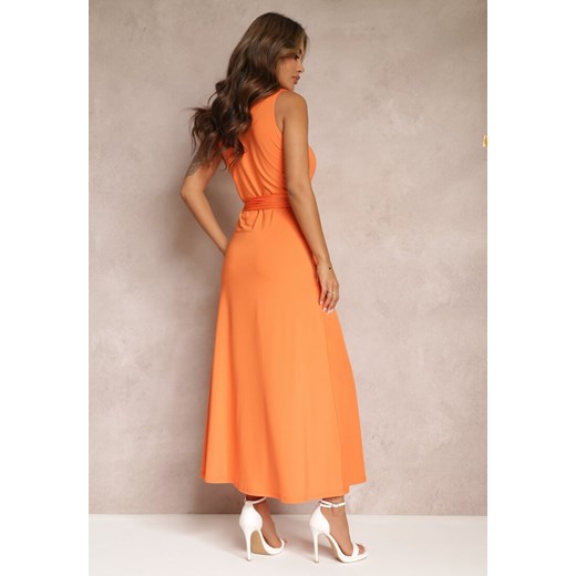Pomarańczowa Sukienka Crethallis Renee M promocyjna cena Renee odzież
