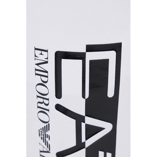 EA7 Emporio Armani szorty bawełniane kolor biały XXL ANSWEAR.com