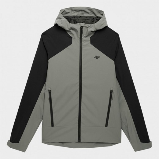 Męska kurtka przejściowa 4F 4FSS23TTJAM245 -oliwkowa/khaki XXL okazyjna cena Sportstylestory.com