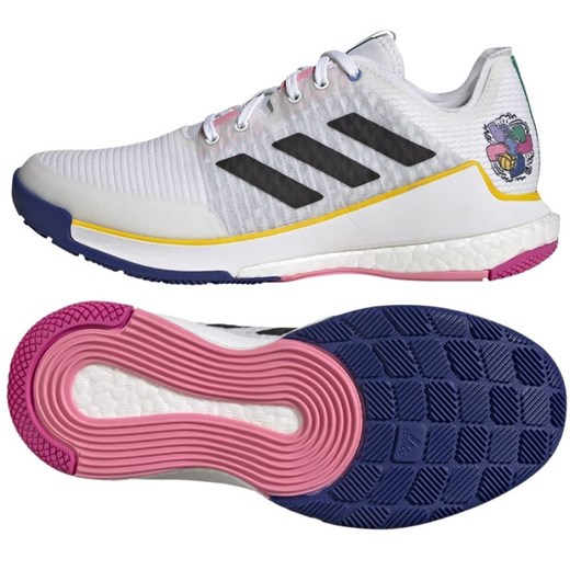Buty adidas CrazyFlight W HP3340 białe białe 41 1/3 ButyModne.pl