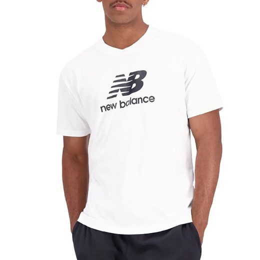 Koszulka New Balance MT31541WT - biała ze sklepu streetstyle24.pl w kategorii T-shirty męskie - zdjęcie 157603062