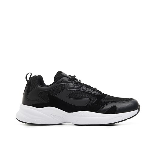 Cropp - Czarne sneakersy z efektem odblaskowym - Czarny Cropp 43 Cropp