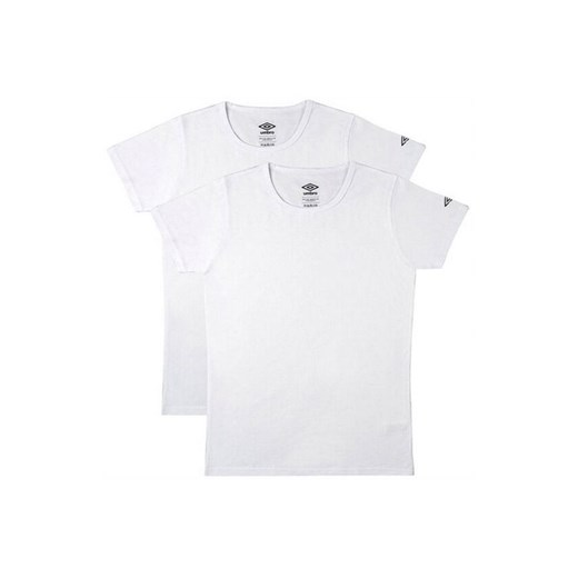2-pack Umbro bawełniany biały t-shirt męski podkoszulek, Kolor biały, Rozmiar S, Umbro ze sklepu Primodo w kategorii T-shirty męskie - zdjęcie 157620451