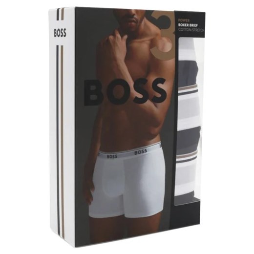 BOSS Bokserki 3-pack BoxerBr 3P Power XXL Gomez Fashion Store