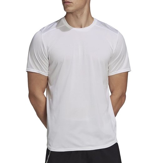 Koszulka adidas Designed 4 Running Tee HC9826 - biała ze sklepu streetstyle24.pl w kategorii T-shirty męskie - zdjęcie 157623180