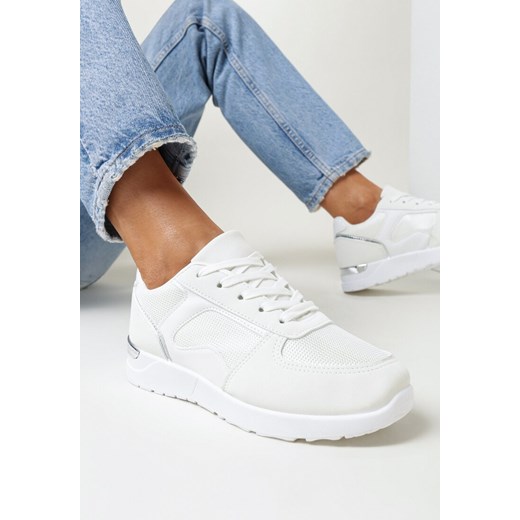 Białe buty sportowe damskie Born2be sneakersy 