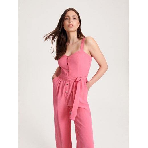 Kombinezon damski różowy Reserved 