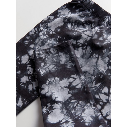 Reserved - Bawełniane legginsy tie dye - Czarny Reserved 92 (1 Reserved