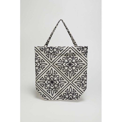 Bawełniana torba biała ze sklepu Moodo.pl w kategorii Torby materiałowe - zdjęcie 157625793