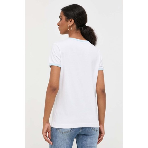Guess t-shirt bawełniany kolor biały Guess XS ANSWEAR.com
