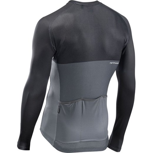 Odzież rowerowa szara Northwave z jerseyu