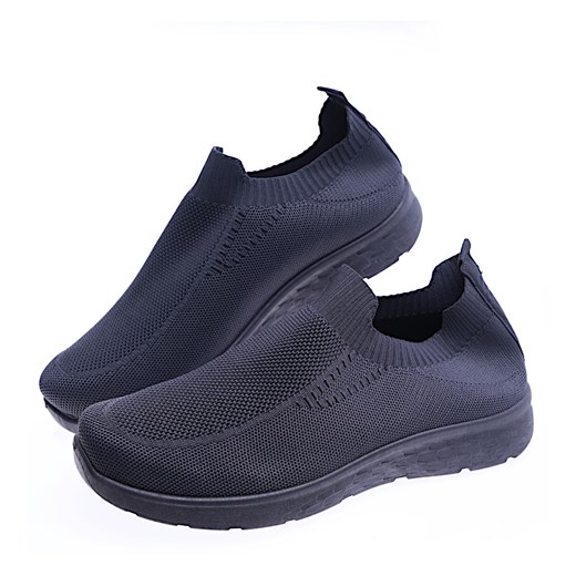Pantofelek24 buty sportowe męskie czarne