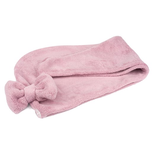 Turban kąpielowy MOMO WAY różowy | ręcznik ze sklepu Sklep SOXO w kategorii Ręczniki - zdjęcie 157633663