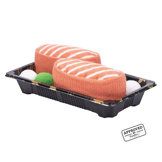 Skarpetki damskie | męskie SOXO sushi w pudełku ze sklepu Sklep SOXO w kategorii Skarpetki damskie - zdjęcie 157633833