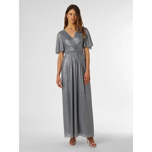 Apriori Damska sukienka wieczorowa Kobiety Sztuczne włókno indygo jednolity ze sklepu vangraaf w kategorii Sukienki - zdjęcie 157635271