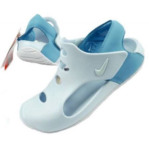 Sandały sportowe Nike Jr DH9465-401 niebieskie ze sklepu ButyModne.pl w kategorii Buciki niemowlęce - zdjęcie 157636693
