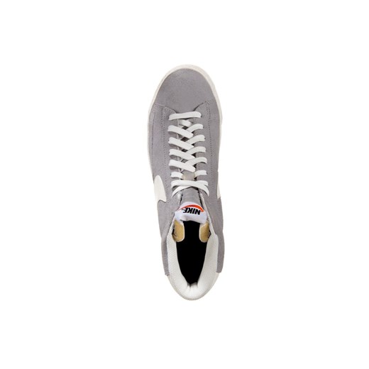 Nike Sportswear BLAZER MID Tenisówki i Trampki wysokie wolf grey/sail/white zalando szary trampki