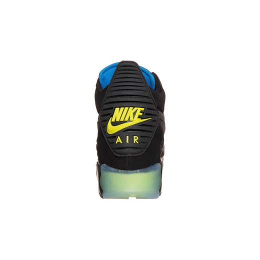 Nike Sportswear AIR MAX 90 SNEAKERBOOT ICE Tenisówki i Trampki wysokie black/dark ash/phantom blue zalando czarny sznurowane