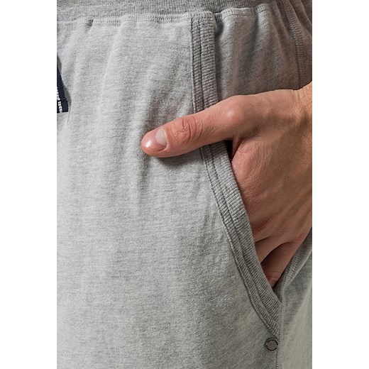 Schiesser Spodnie od piżamy graumeliert zalando brazowy dżersej