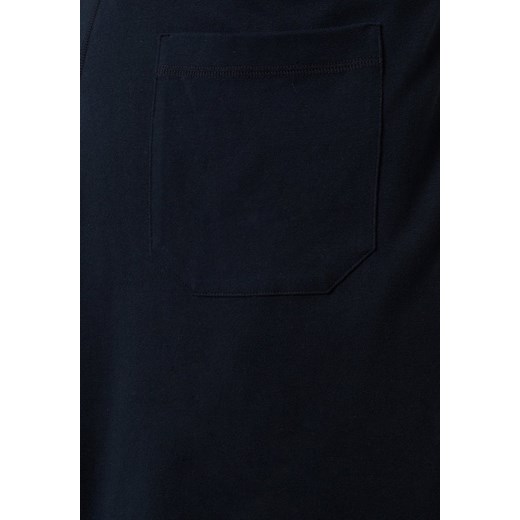 Schiesser Spodnie od piżamy dunkelblau zalando szary bez wzorów/nadruków