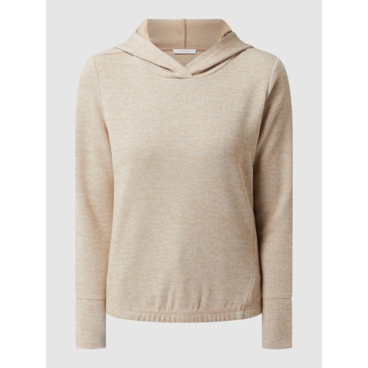 Bluza z kapturem z dodatkiem wiskozy model ‘Gabun’ Opus 36 Peek&Cloppenburg wyprzedaż