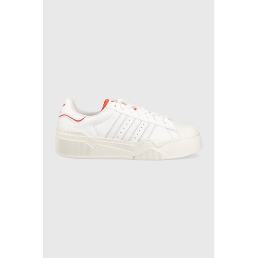adidas Originals sneakersy skórzane Superstar Bonega 2B kolor biały ze sklepu ANSWEAR.com w kategorii Buty sportowe damskie - zdjęcie 158038274