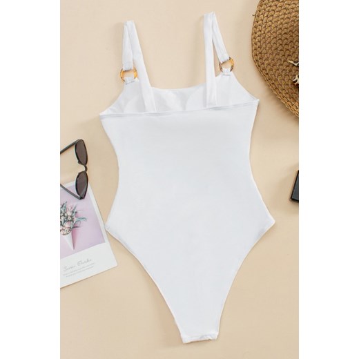 Strój kąpielowy ROJELMA WHITE L okazyjna cena Ivet Shop