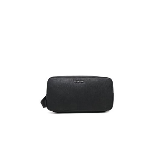Calvin Klein Kosmetyczka Ck Diagonal Washbag K50K510615 Czarny Calvin Klein uniwersalny MODIVO