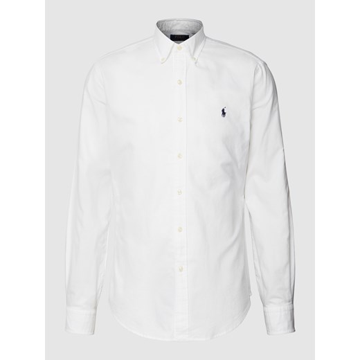 Koszula casualowa o kroju slim fit z kołnierzykiem typu button down Polo Ralph Lauren XXL Peek&Cloppenburg  okazyjna cena
