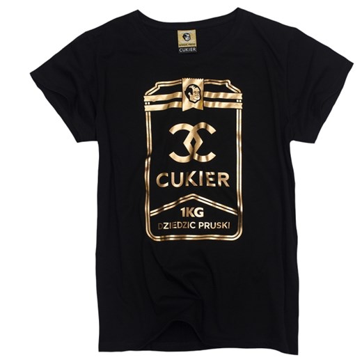 Cukier Black/Gold dziedzicpruski-pl czarny bawełna