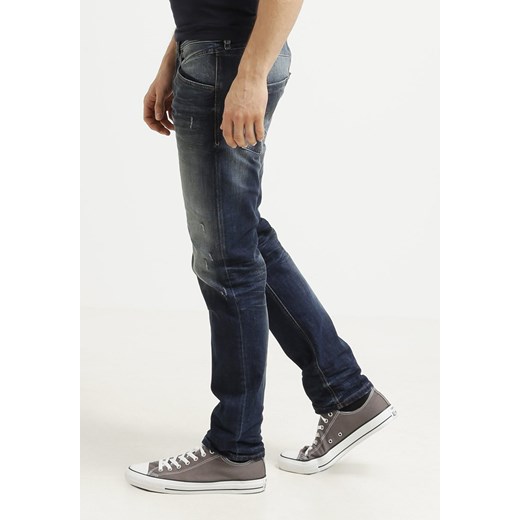 Diesel BELTHER  Jeansy Straight leg 0833F zalando bialy delikatne