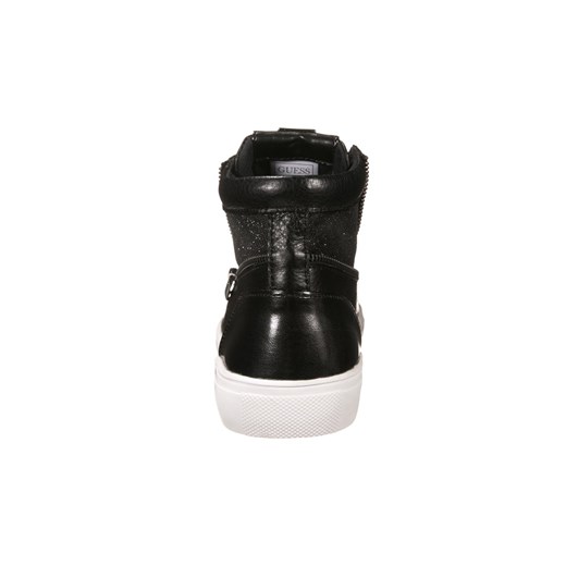 Guess SHEBA Tenisówki i Trampki wysokie black zalando czarny bez wzorów/nadruków