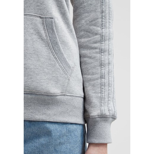 adidas Originals SLIM Bluza medium grey heather zalando szary mat